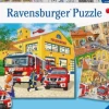 Ravensburger® Puzzle - Feuerwehreinsatz, 3x49 Teile | bis 50 Teile | Puzzle | Spielzeug | Teddy Toys Kinderwelt