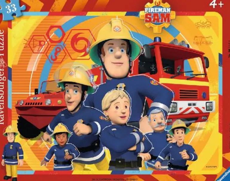 Ravensburger® Puzzle - Fireman Sam, 33 Teile | Teddy Toys Kinderwelt