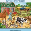 Ravensburger® Puzzle - Glückliches Bauernhofleben, 15 Teile | Teddy Toys Kinderwelt