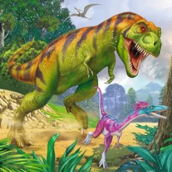 Ravensburger? Puzzle - Herrscher der Urzeit, 3 x 49 Teile | Teddy Toys Kinderwelt