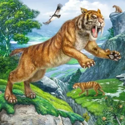 Ravensburger? Puzzle - Herrscher der Urzeit, 3 x 49 Teile | Teddy Toys Kinderwelt