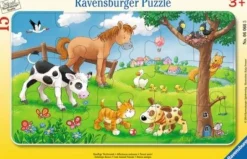 Ravensburger® Puzzle - Knuffige Tierfreunde, 15 Teile | Teddy Toys Kinderwelt