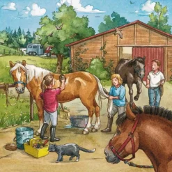 Ravensburger? Puzzle - Mein Reiterhof, 3x49 Teile | Teddy Toys Kinderwelt