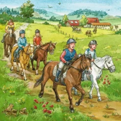Ravensburger? Puzzle - Mein Reiterhof, 3x49 Teile | Teddy Toys Kinderwelt