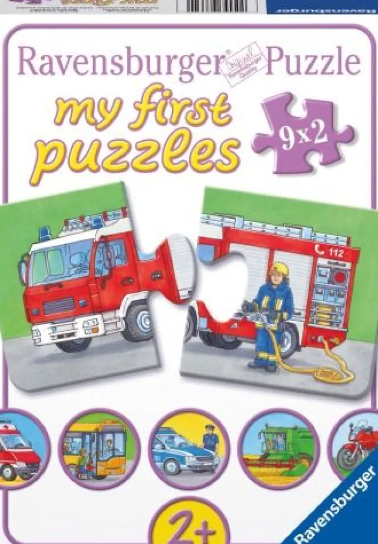 Ravensburger® Puzzle - My First Puzzle Einsatzfahrzeuge | Teddy Toys Kinderwelt