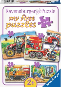Ravensburger® Puzzle - My First Puzzle Bei der Arbeit | Teddy Toys Kinderwelt