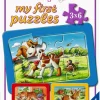 Ravensburger® Puzzle - My First Puzzle Meine Tierfreunde, 3x6 Teile | Teddy Toys Kinderwelt