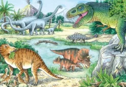 Ravensburger® Puzzle - Saurier und ihre Lebensräume, 2x24 Teile | Teddy Toys Kinderwelt