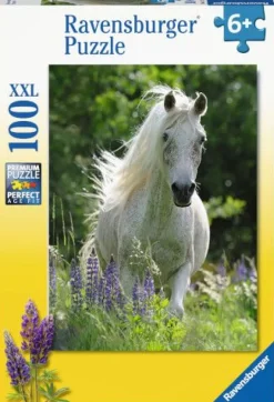 Ravensburger® Puzzle - Weiße Stute, 100 Teile | Teddy Toys Kinderwelt