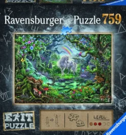 Ravensburger® Puzzle EXIT - Einhorn, 759 Teile | Teddy Toys Kinderwelt