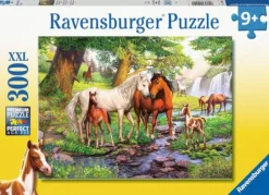 Ravensburger® Puzzle XXL - Wildpferde am Fluss, 300 Teile | Teddy Toys Kinderwelt