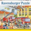 Ravensburger® Puzzle XXL - Unsere Feuerwehr, 100 Teile | Teddy Toys Kinderwelt