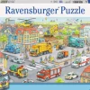 Ravensburger® Puzzle XXL - Fahrzeuge in der Stadt, 100 Teile | Teddy Toys Kinderwelt