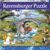 Ravensburger® Puzzle XXL - Die Familie der Animal Friends, 100 Teile | Teddy Toys Kinderwelt