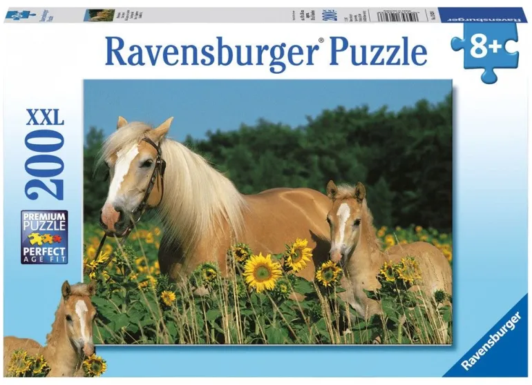 Ravensburger® Puzzle XXL - Pferdeglück, 200 Teile | Teddy Toys Kinderwelt