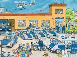 Ravensburger® Puzzle XXL - Polizeirevier, 100 Teile | Teddy Toys Kinderwelt