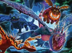 Ravensburger® Puzzle XXL - Leuchtende Dragons, 100 Teile | Teddy Toys Kinderwelt