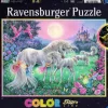 Ravensburger® Puzzle XXL Color - Einhörner im Mondschein, 100 Teile | Teddy Toys Kinderwelt