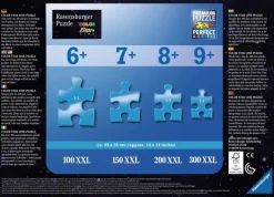 Ravensburger® Puzzle XXL Color - Einhörner im Mondschein, 100 Teile | Teddy Toys Kinderwelt