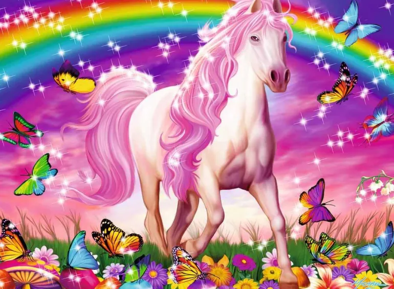 Ravensburger® Puzzle XXL Glitter - Pferdetraum, 100 Teile | Teddy Toys Kinderwelt