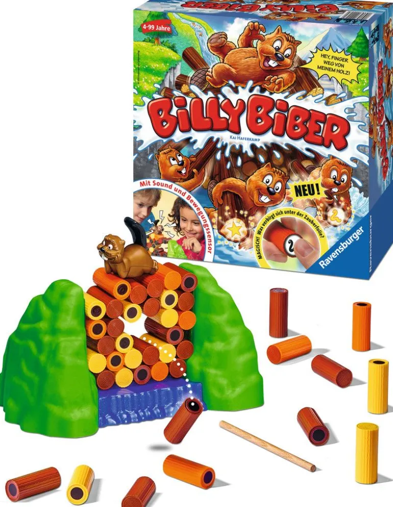 Ravensburger® Spiele - Billy Biber '13 | Partyspiele | Spiele | Spielzeug | Teddy Toys Kinderwelt
