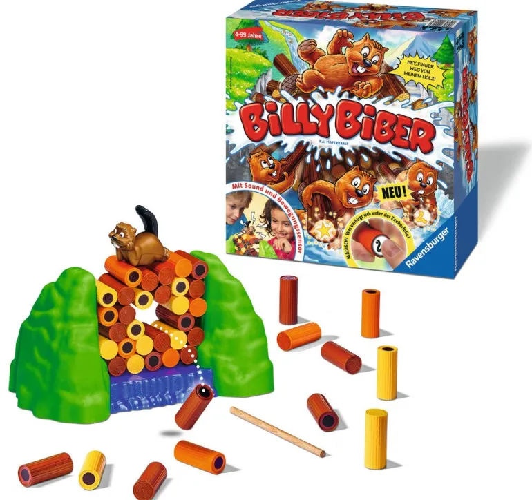 Ravensburger® Spiele - Billy Biber '13 | Partyspiele | Spiele | Spielzeug | Teddy Toys Kinderwelt