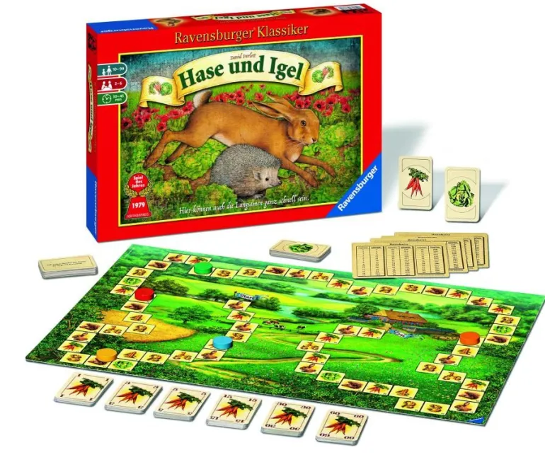 Ravensburger® Spiele - Hase und Igel | Weitere Brettspiele | Brettspiele | Spiele | Spielzeug | Teddy Toys Kinderwelt