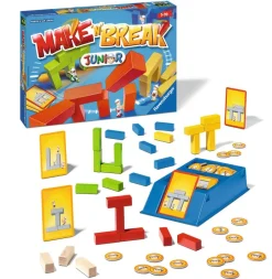 Ravensburger® Spiele - Make 'N' Break Junior | Geschicklichkeitsspiele | Spiele | Spielzeug | Teddy Toys Kinderwelt