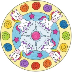 Ravensburger® Spiele - Mandala Designer Mini Unicorn | Teddy Toys Kinderwelt
