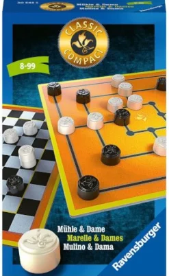 Ravensburger® Spiele - Mühle und Dame | Teddy Toys Kinderwelt