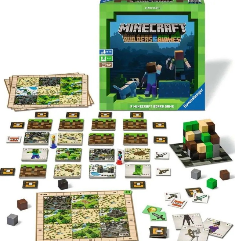 Ravensburger® Spiele - Minecraft Builders & Biomes | Teddy Toys Kinderwelt