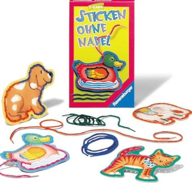 Ravensburger® Spiele - Sticken ohne Nadel | Teddy Toys Kinderwelt