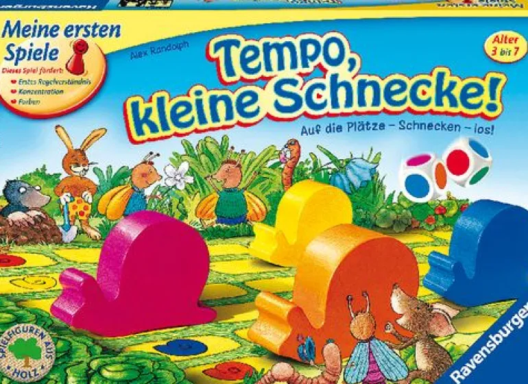 Ravensburger® Spiele - Tempo, Kleine Schnecke | Teddy Toys Kinderwelt