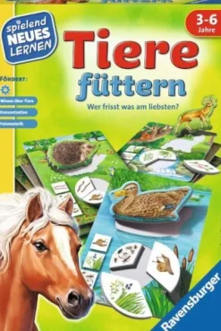 Ravensburger® Spiele - Tiere füttern | Teddy Toys Kinderwelt