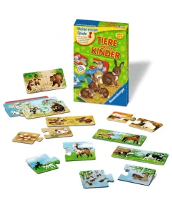 Ravensburger® Spiele - Tiere und ihre Kinder | Konzentration | Lernspiele | Spiele | Spielzeug | Teddy Toys Kinderwelt