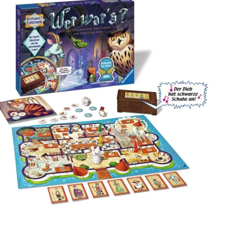 Ravensburger® Spiele - Wer war's? Kinderspiel | Teddy Toys Kinderwelt