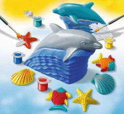 Ravensburger® Spiele Create & Paint - Gipsfiguren Delfin | Teddy Toys Kinderwelt