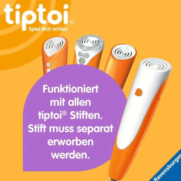 Ravensburger tiptoi 00124 Schatzsuche in der Buchstabenburg, Spie | Teddy Toys Kinderwelt