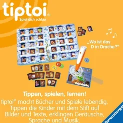 Ravensburger tiptoi 00124 Schatzsuche in der Buchstabenburg, Spie | Teddy Toys Kinderwelt