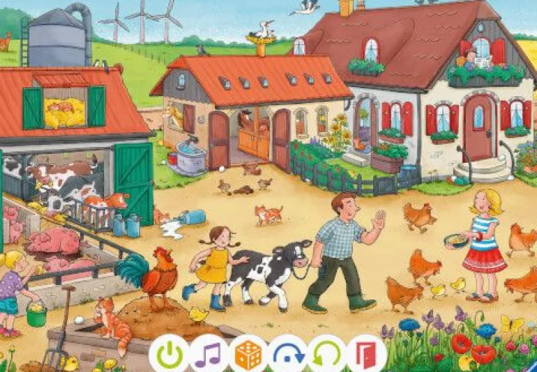 Ravensburger® tiptoi® Puzzle für kleine Entdecker - Bauernhof | Teddy Toys Kinderwelt
