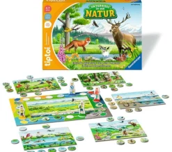 Ravensburger tiptoi Spiel 00121 Unterwegs in der Natur - Heimisch | Teddy Toys Kinderwelt