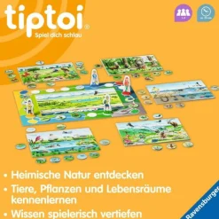Ravensburger tiptoi Spiel 00121 Unterwegs in der Natur - Heimisch | Teddy Toys Kinderwelt