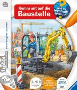 Ravensburger® tiptoi® Wieso? Weshalb? Warum? - Komm mit auf die Baustelle | Teddy Toys Kinderwelt