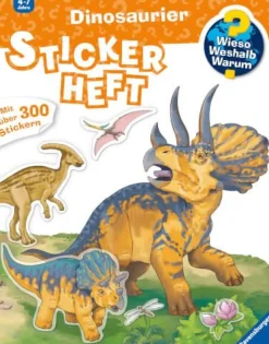 Ravensburger® Wieso? Weshalb? Warum? - Stickerheft: Dinosaurier | Teddy Toys Kinderwelt