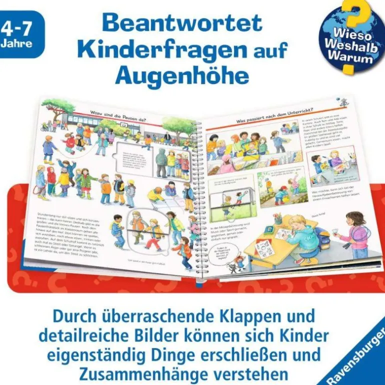 Ravensburger® Wieso? Weshalb? Warum? - Ich komme in die Schule | Teddy Toys Kinderwelt