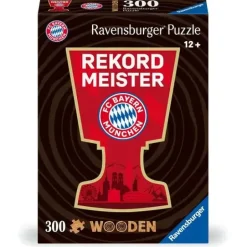 Ravensburger WOODEN Puzzle 12001342 - FC Bayern München - 300 Tei | Teddy Toys Kinderwelt