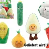 Rüdiger Gerhardt Softlings - Gemüse Plüsch, sortiert | Teddy Toys Kinderwelt
