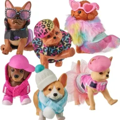 REAL LITTLES - Cutie Carries Tasche mit Hund - Sortiert (1 Stück) | Teddy Toys Kinderwelt