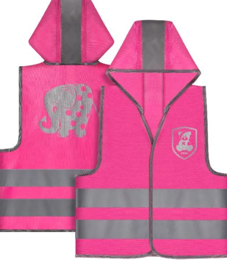 reer - MyBuddyGuard Sicherheitsweste pink, elefant | Outdoor Spielzeug | Freizeit, Sport & Outdoor | Spielzeug | Teddy Toys Kinderwelt