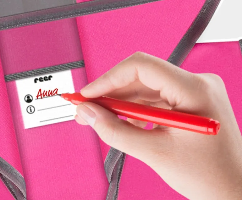 reer - MyBuddyGuard Sicherheitsweste pink, elefant | Outdoor Spielzeug | Freizeit, Sport & Outdoor | Spielzeug | Teddy Toys Kinderwelt